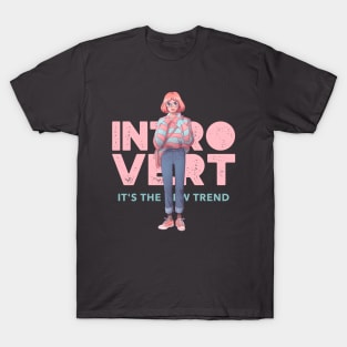 Introvert Anime Girl T-Shirt